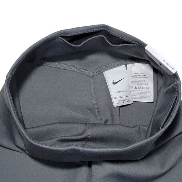 Nike Leggings Womens Size XS Therma Fit One Full Length Mid Rise Gray Athleisure - Picture 7 of 16